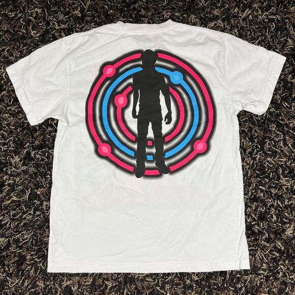 Kid Cudi Entergalactic Rolling Loud July 22nd Miami White Tour T-Shirt Men's M - Picture 3 of 5